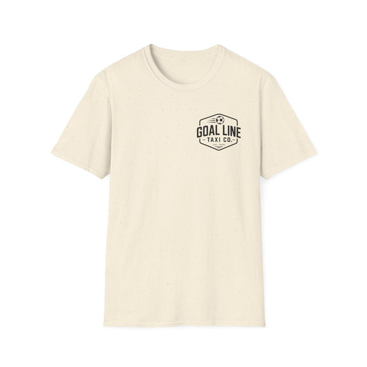 Goal Line Taxi Co. (Mom) Custom Soccer Tee