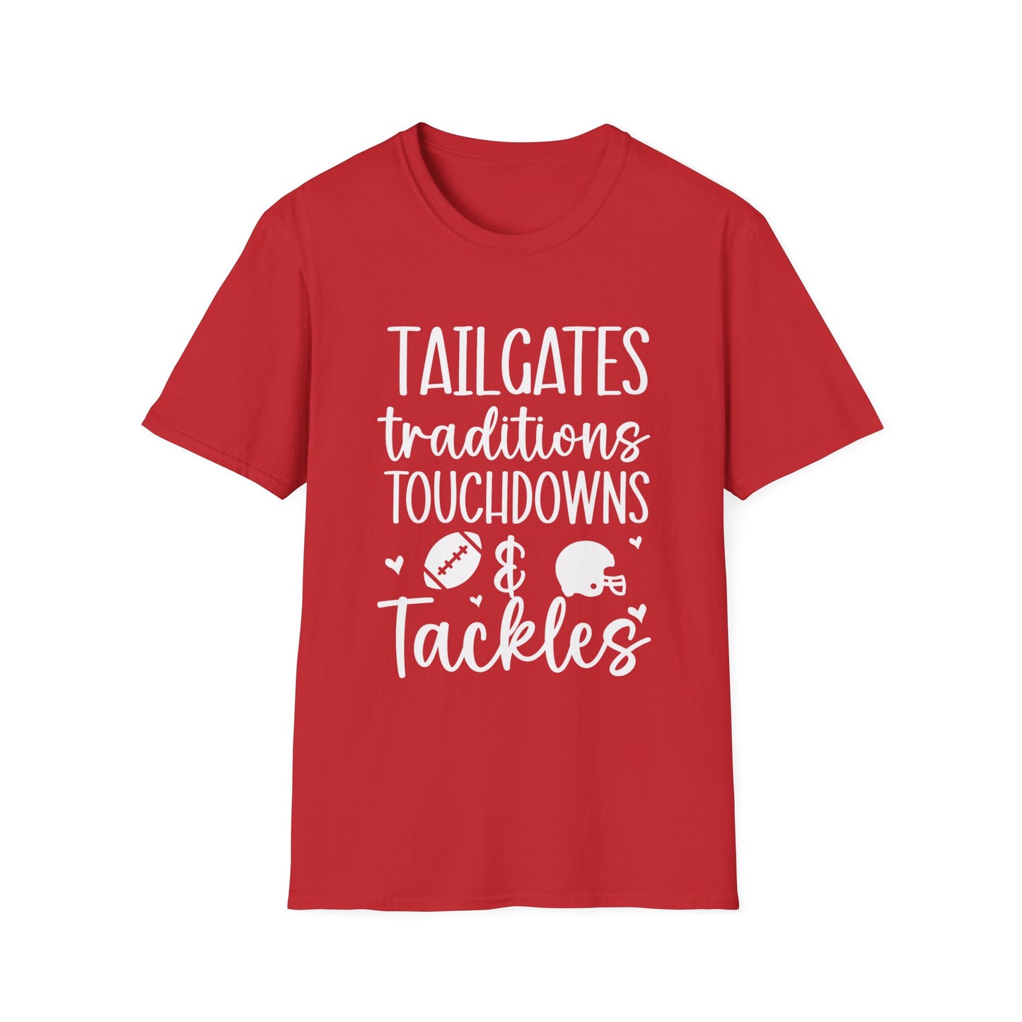 Tailgates Traditions Touchdowns Football Tee