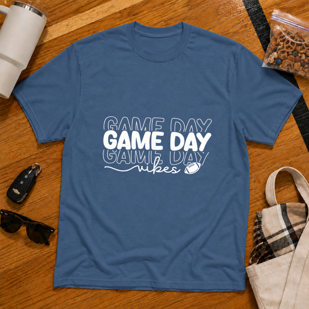 Gameday Vibes Football Tee