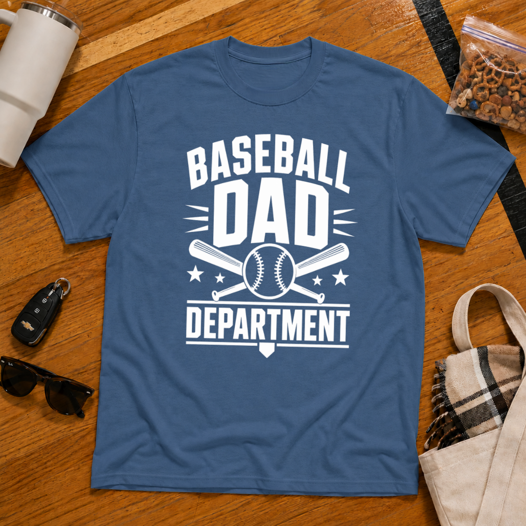 Baseball Dad Department Tee