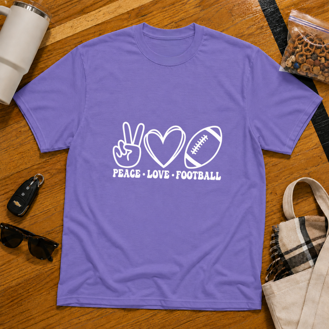 Peace Love Football