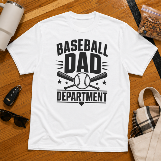 Baseball Dad Department Tee