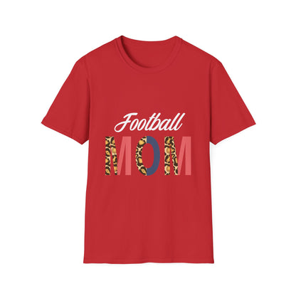 Cheetah Print Football Mom Tee