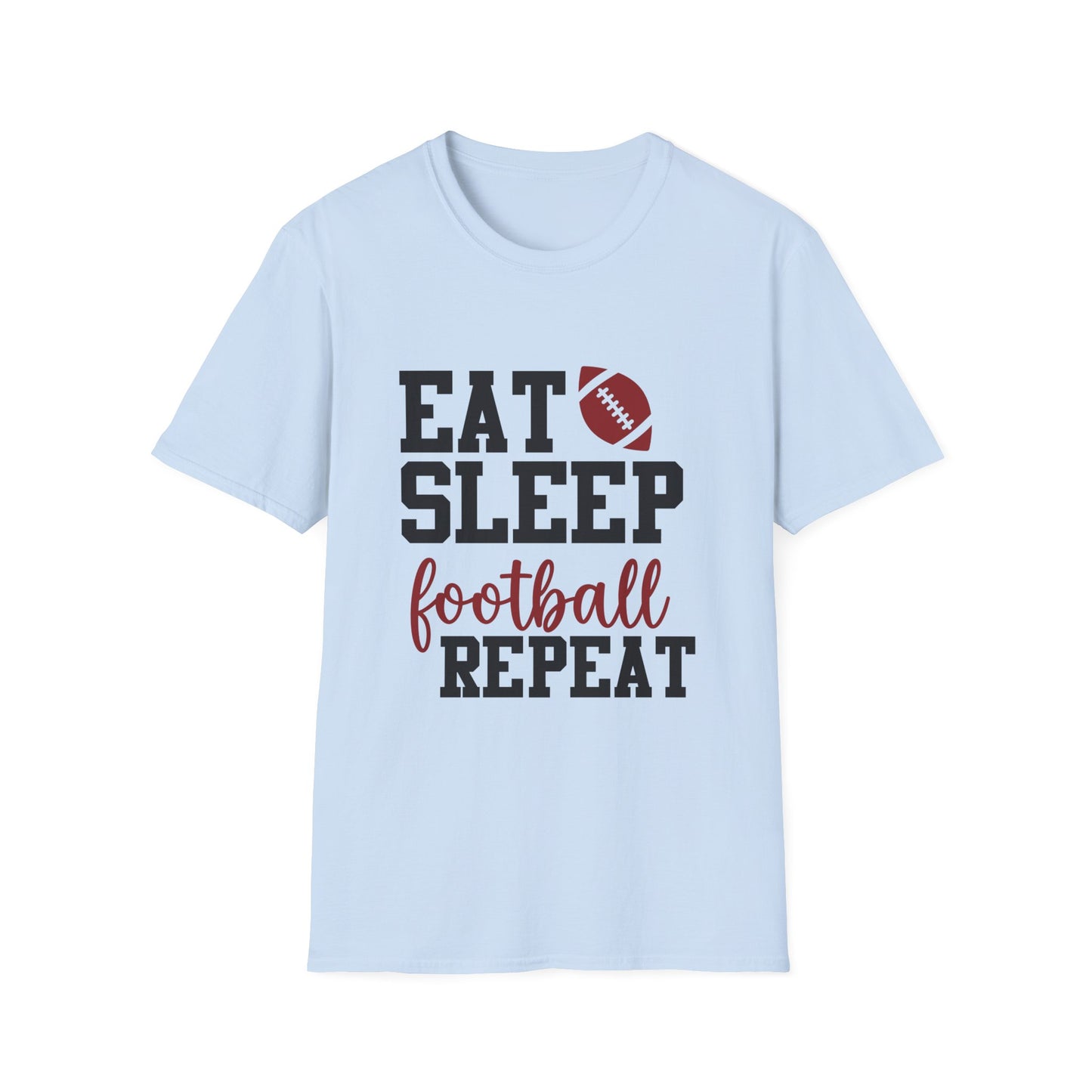 Eat Sleep Football Repeat Tee