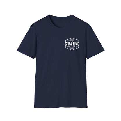 Goal Line Taxi Co. (Mom) Custom Soccer Tee