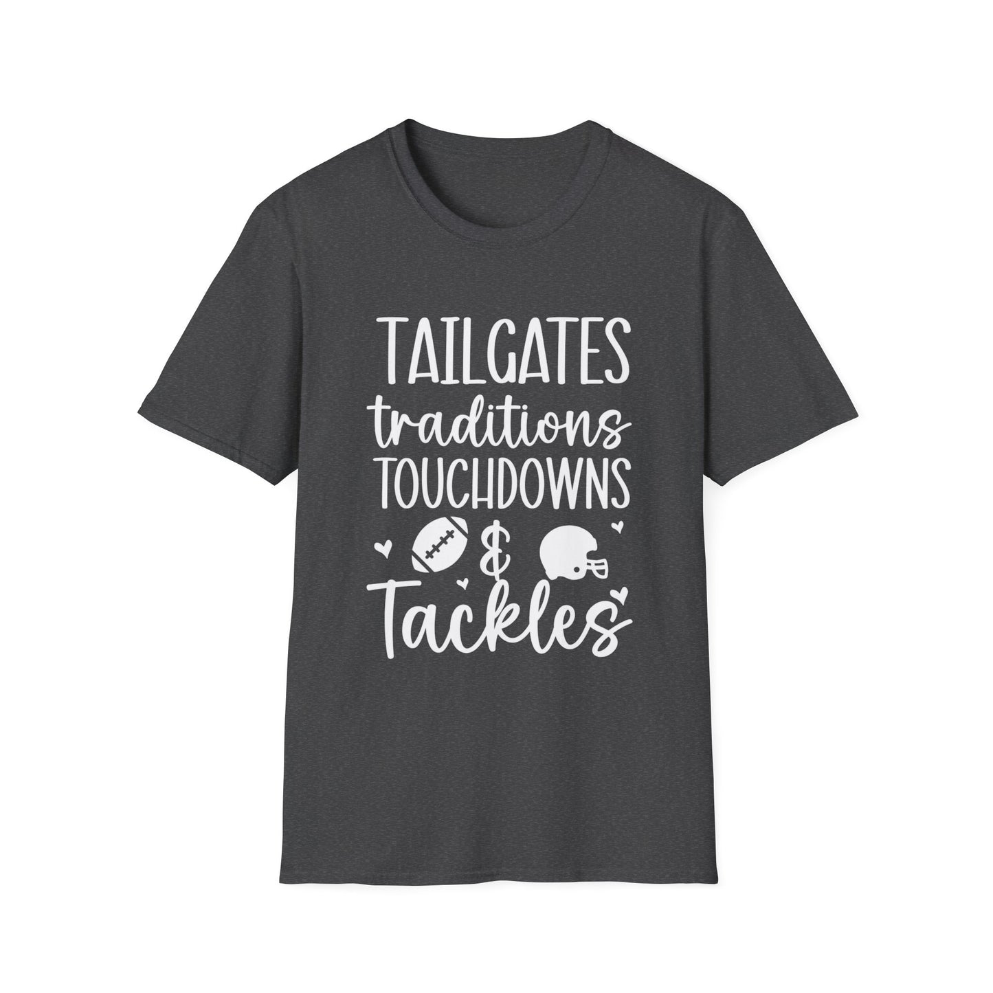 Tailgates Traditions Touchdowns Football Tee