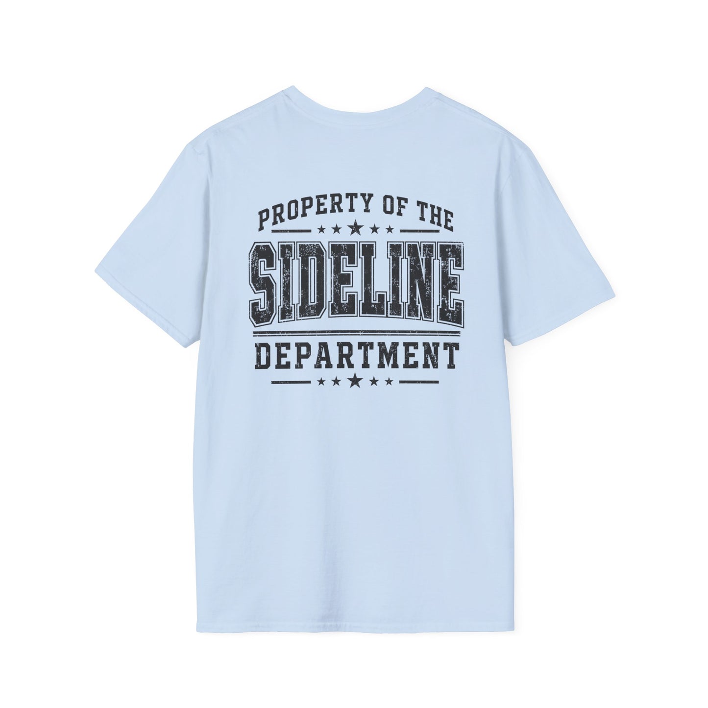 Sideline Department Soccer Custom Tee