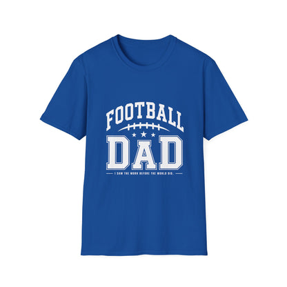 Custom Football Dad Flag Tee