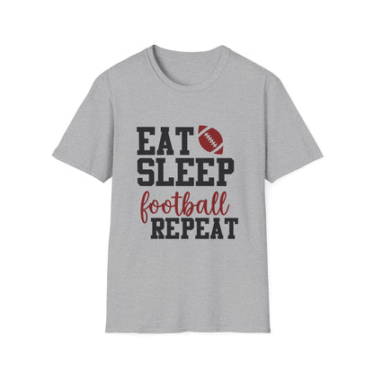 Eat Sleep Football Repeat Tee