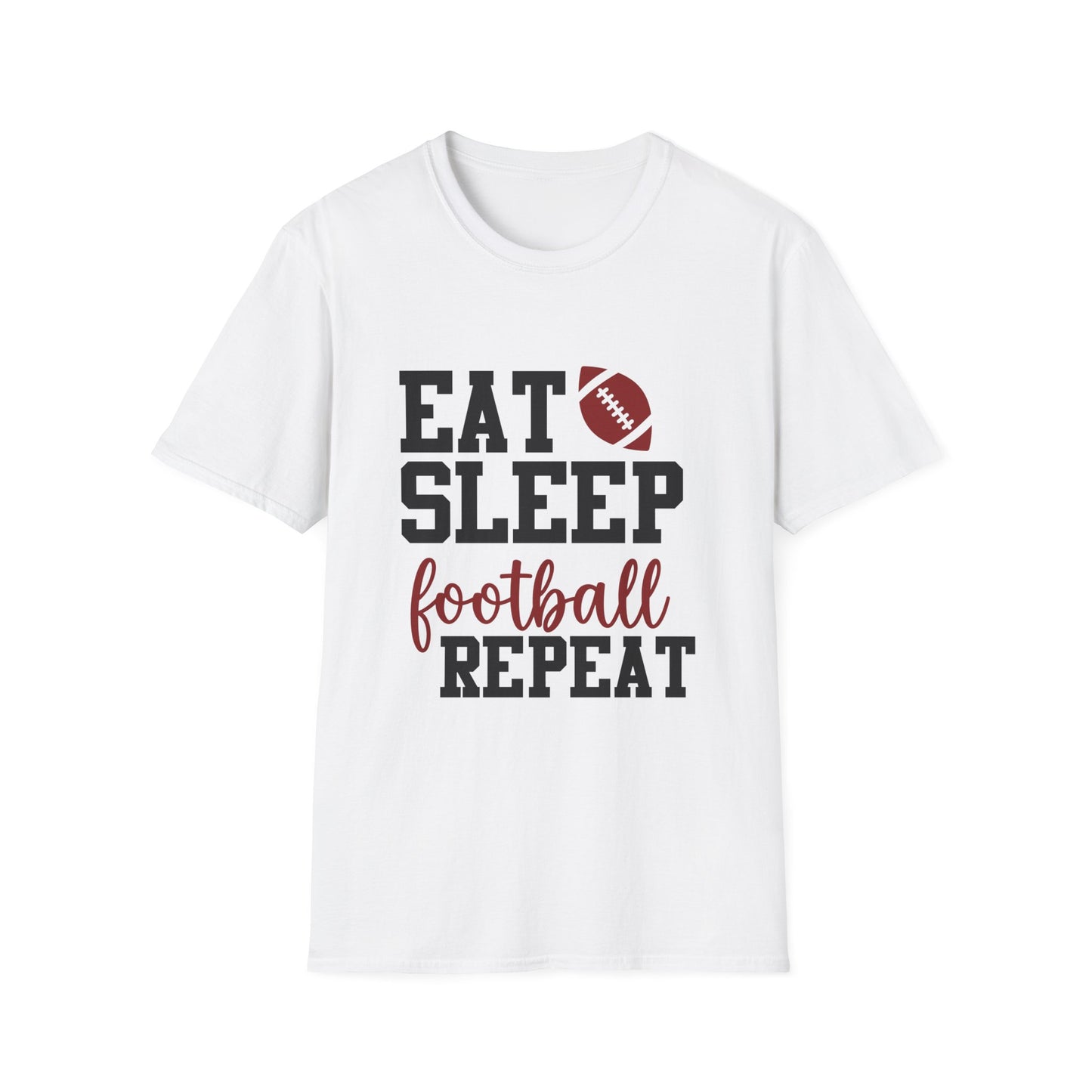 Eat Sleep Football Repeat Tee