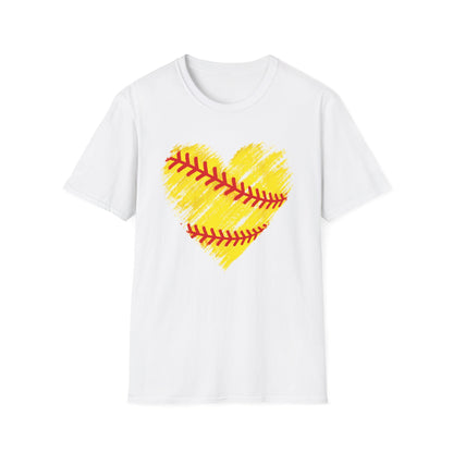 Softball Heart Tee