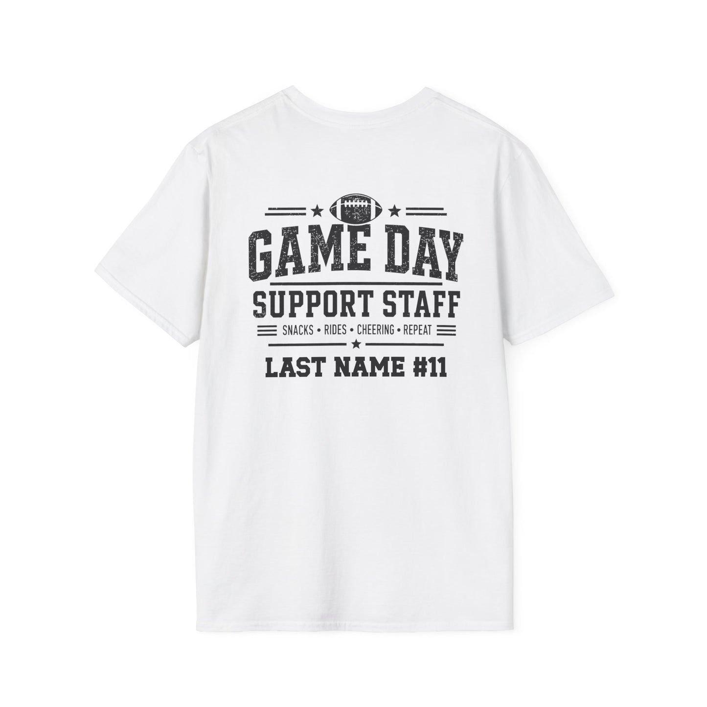 Game Day Staff Custom Tee