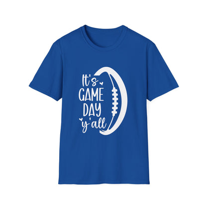It's Game Day Y'all Football Tee