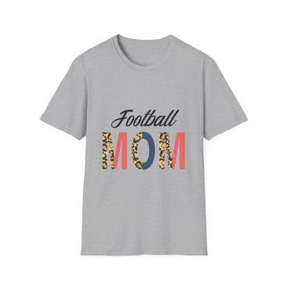Cheetah Print Football Mom Tee
