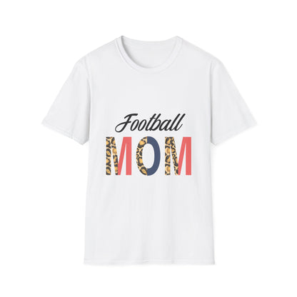 Cheetah Print Football Mom Tee
