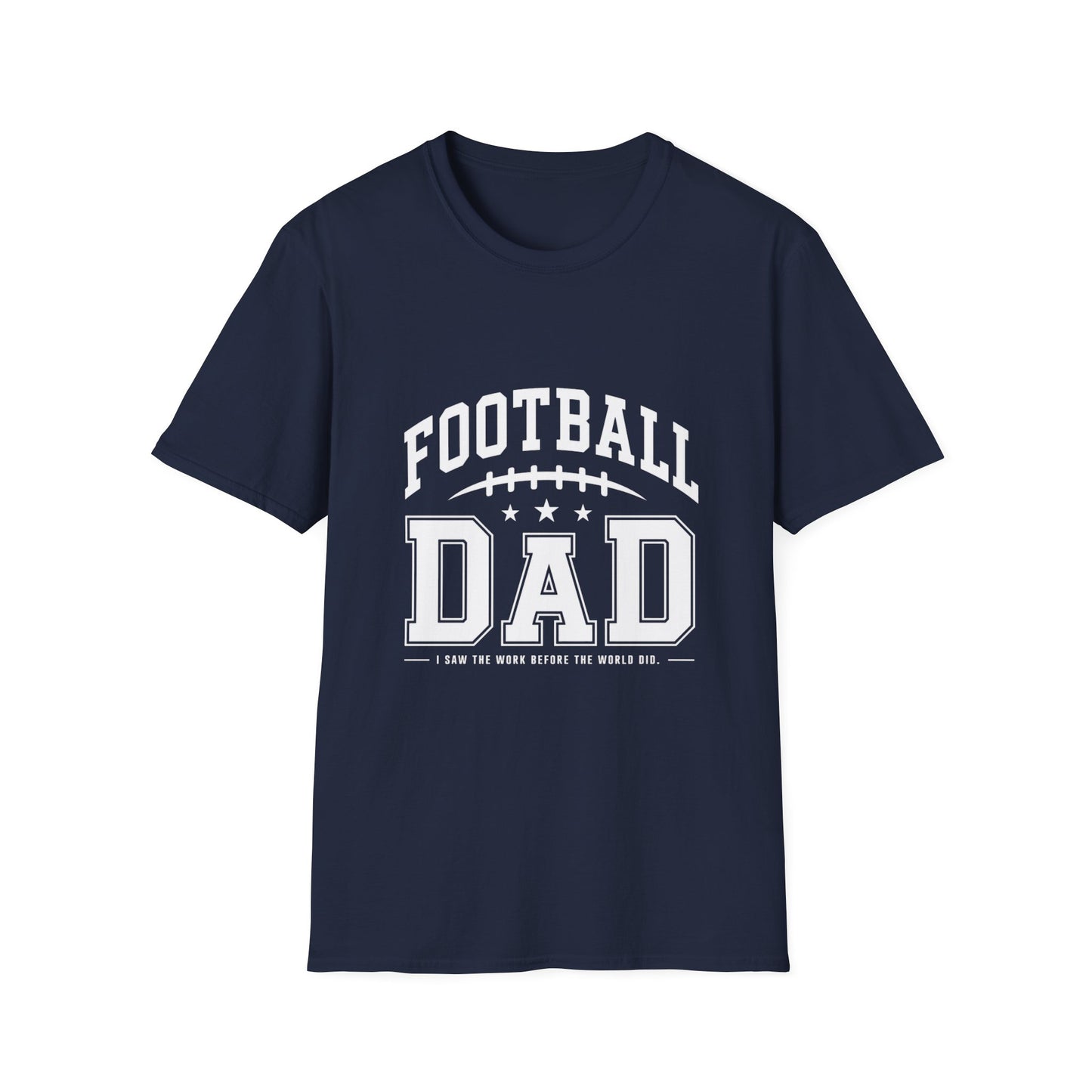 Custom Football Dad Flag Tee