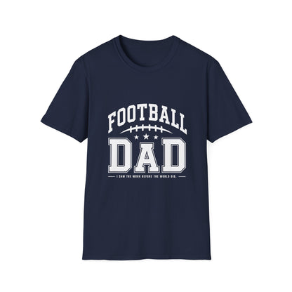 Custom Football Dad Flag Tee