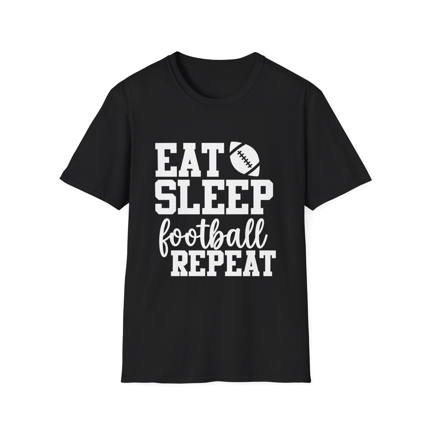 Eat Sleep Football Repeat Tee