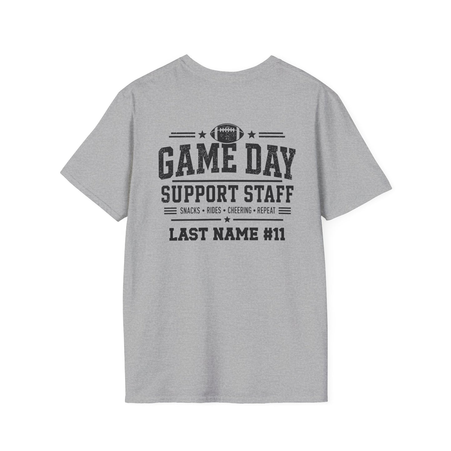 Game Day Staff Custom Tee
