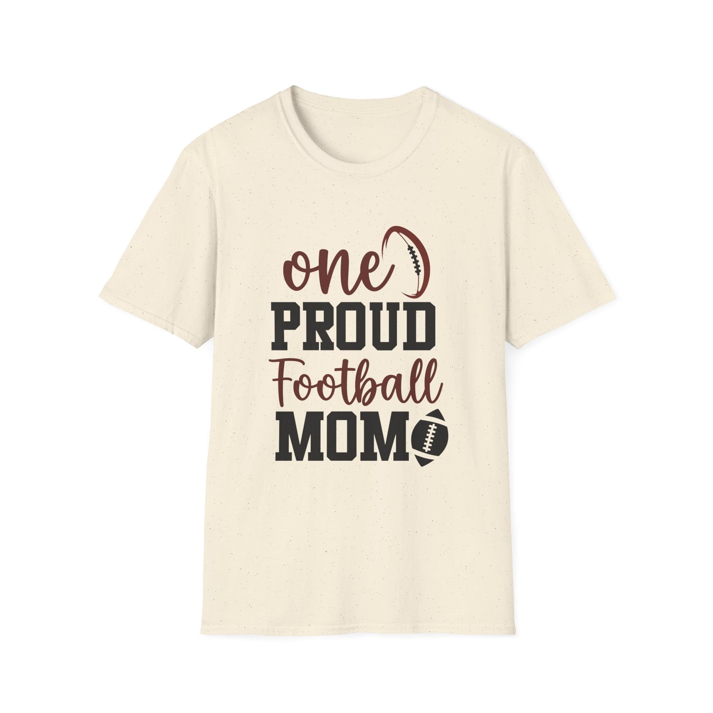 One Proud Football Mom Football Tee