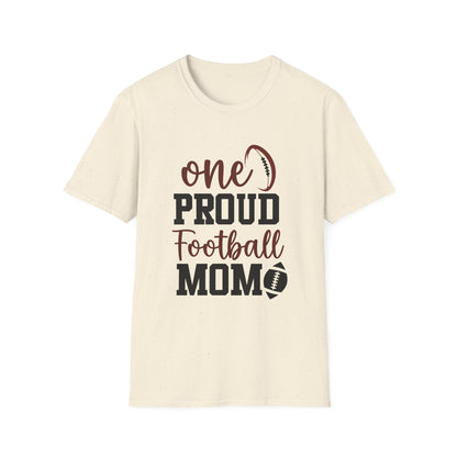 One Proud Football Mom Football Tee