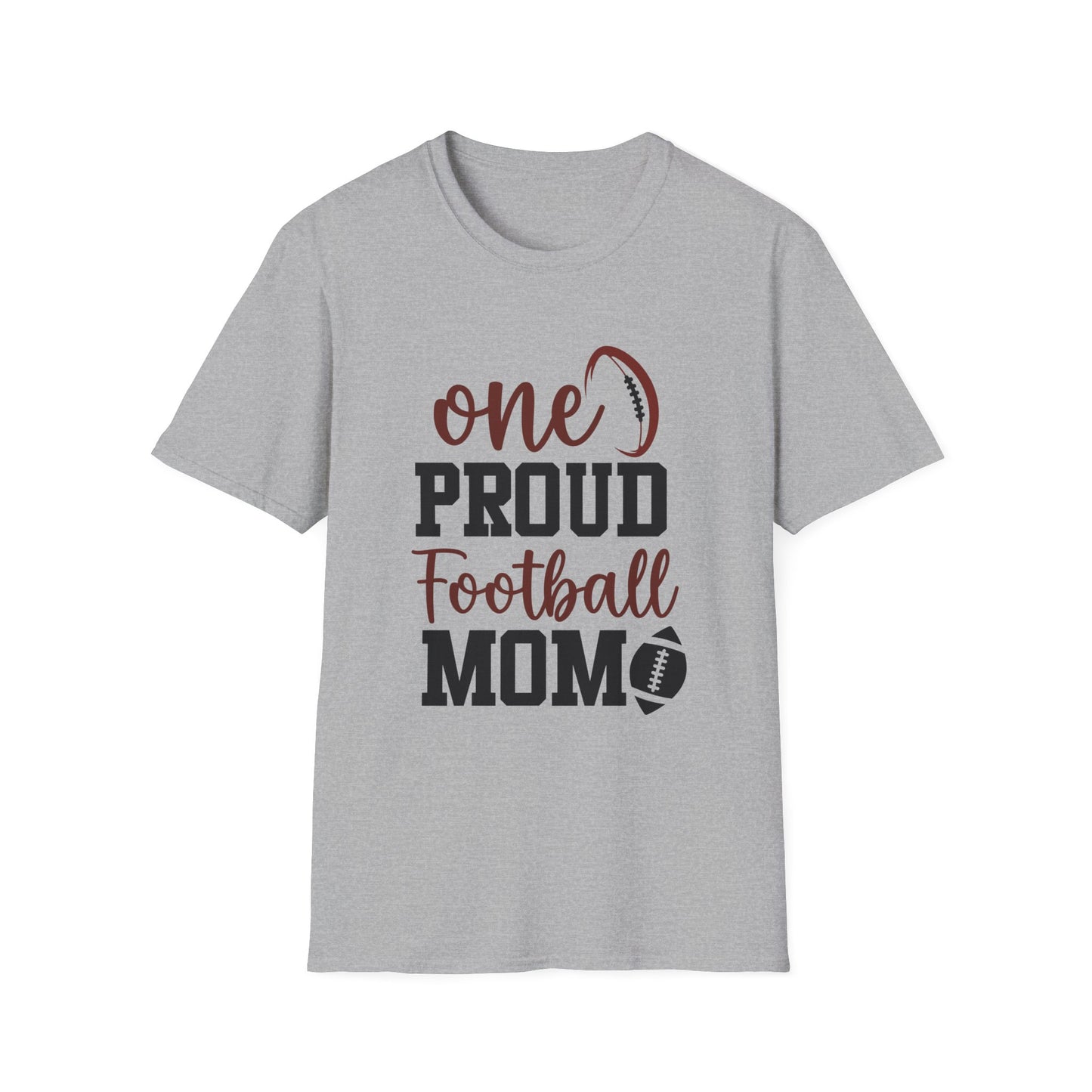 One Proud Football Mom Football Tee