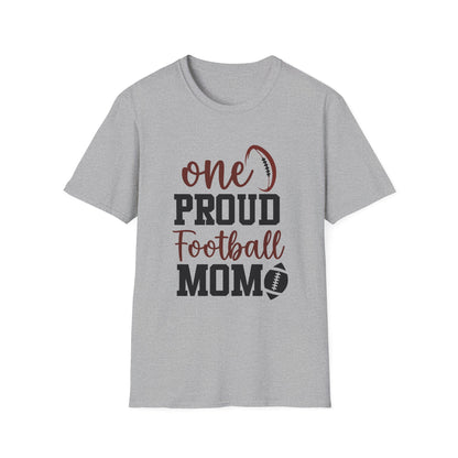 One Proud Football Mom Football Tee