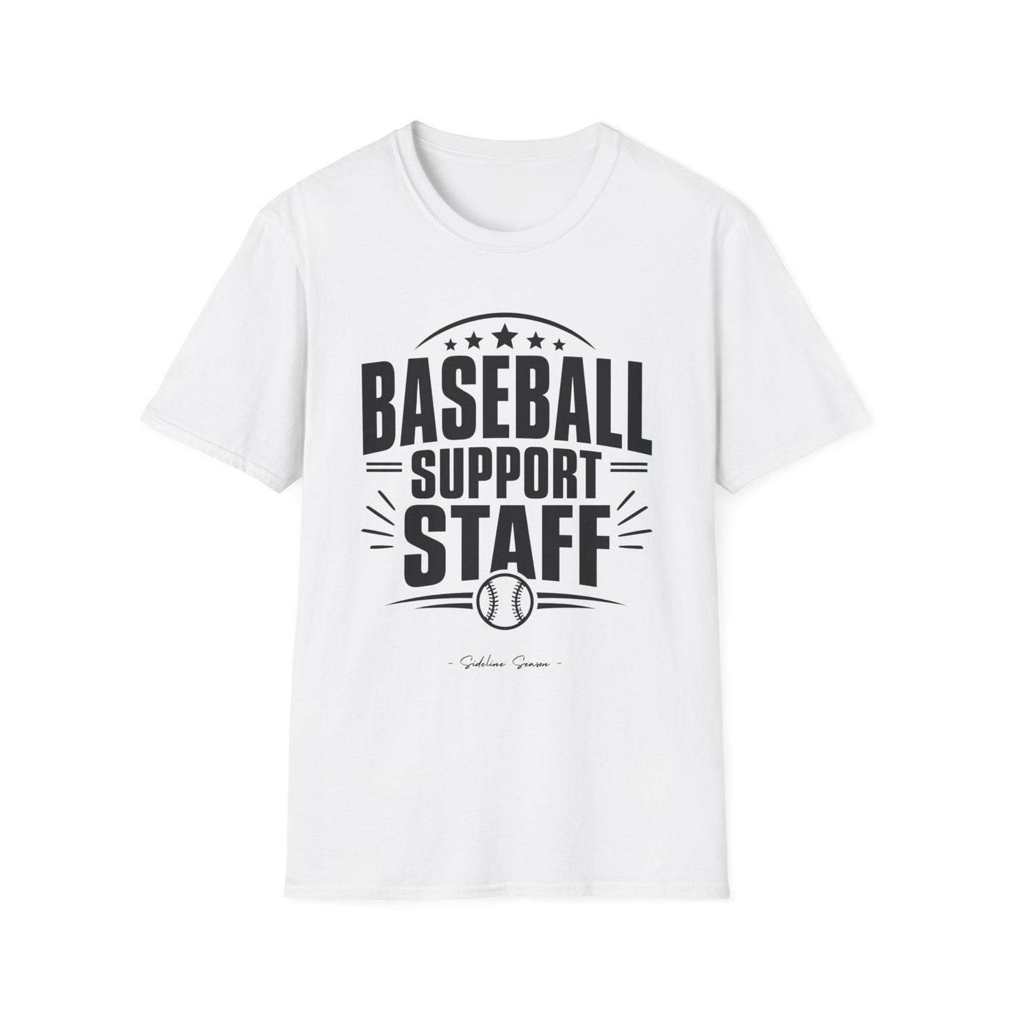 Baseball Support Staff Tee