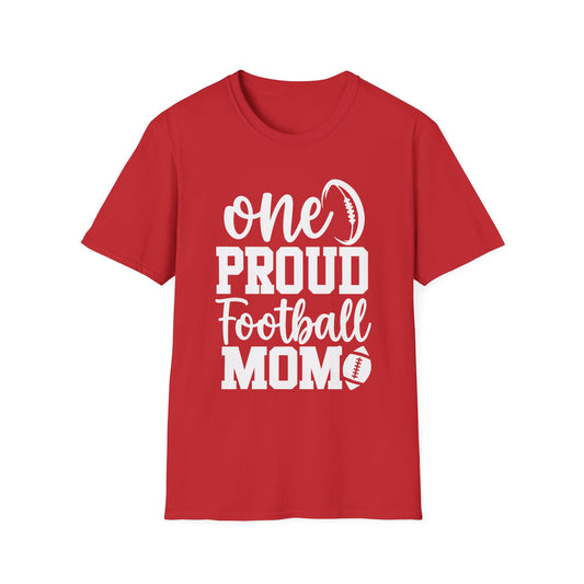 One Proud Football Mom Football Tee