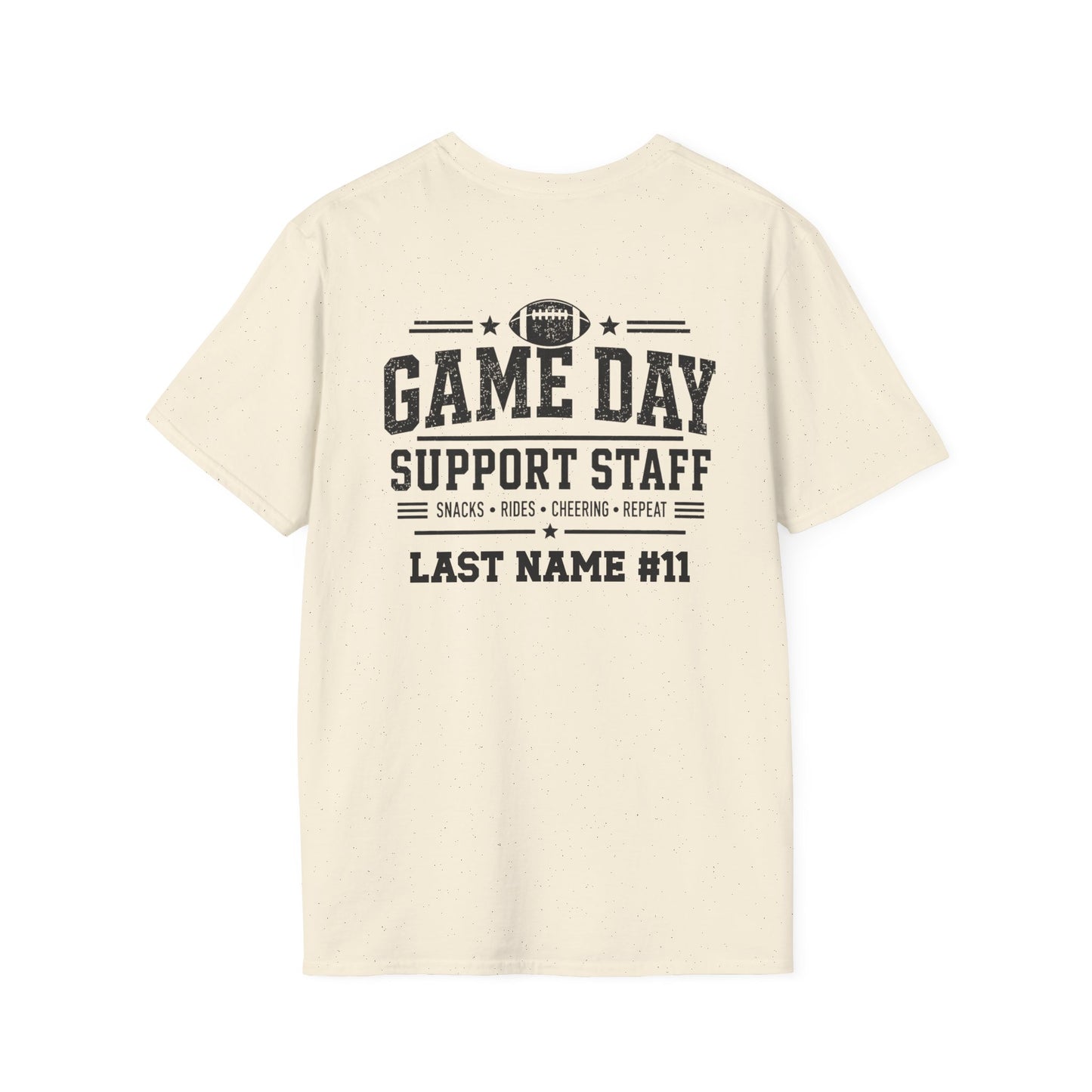 Game Day Staff Custom Tee