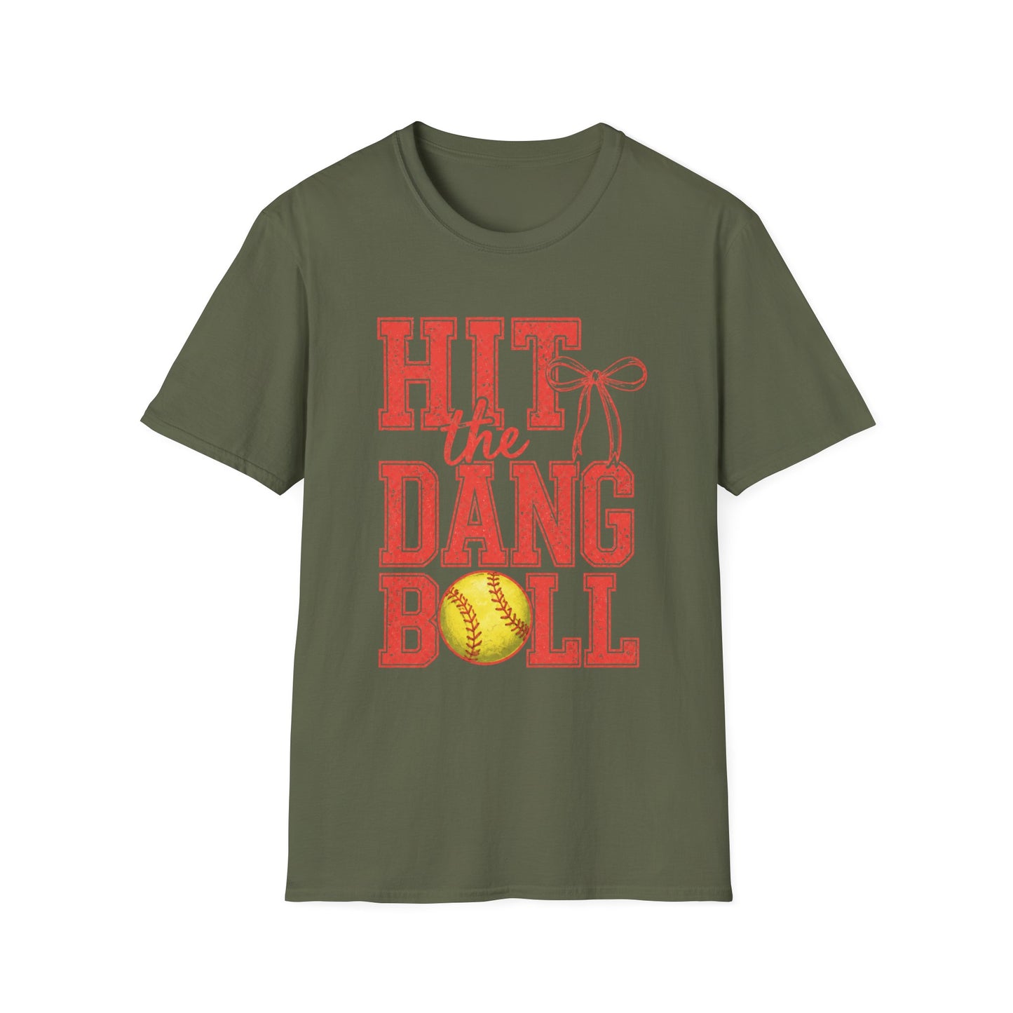 Hit The Dang Ball Softball Tee