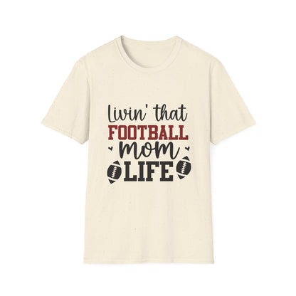 Living That Football Mom Life Football Tee