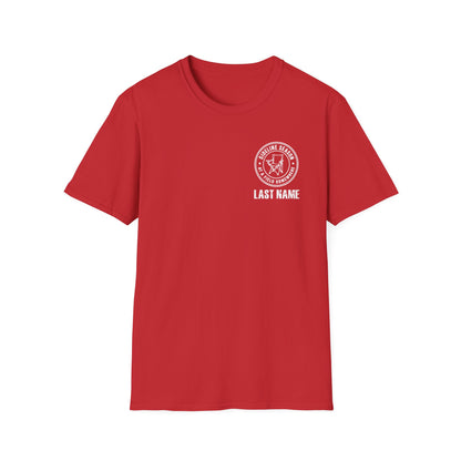Custom My Heart Is On That Field Football Tee
