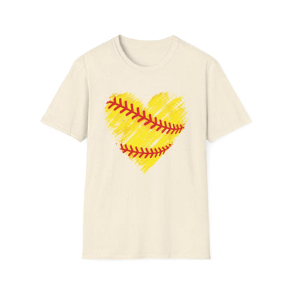 Softball Heart Tee