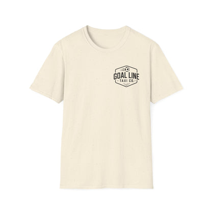 Goal Line Taxi Co. (Mom) Custom Soccer Tee
