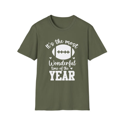 Most Wonderful Time of The Year Football Tee