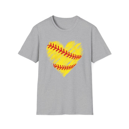 Softball Heart Tee