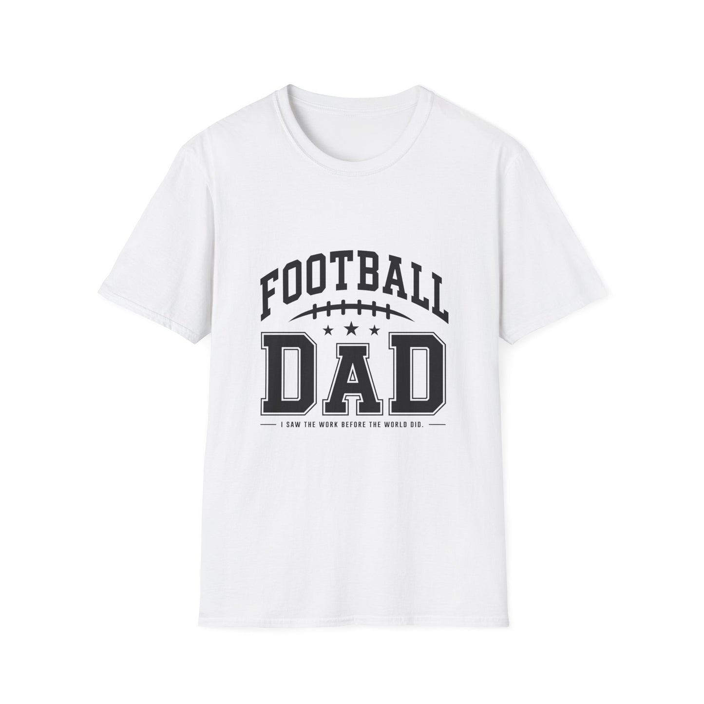Custom Football Dad Flag Tee
