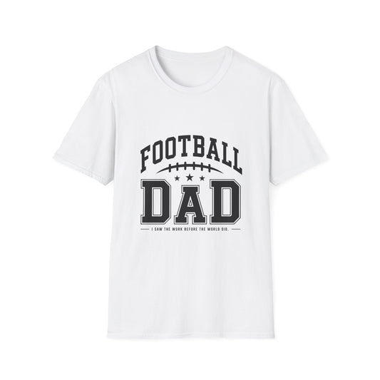 Custom Football Dad Flag Tee