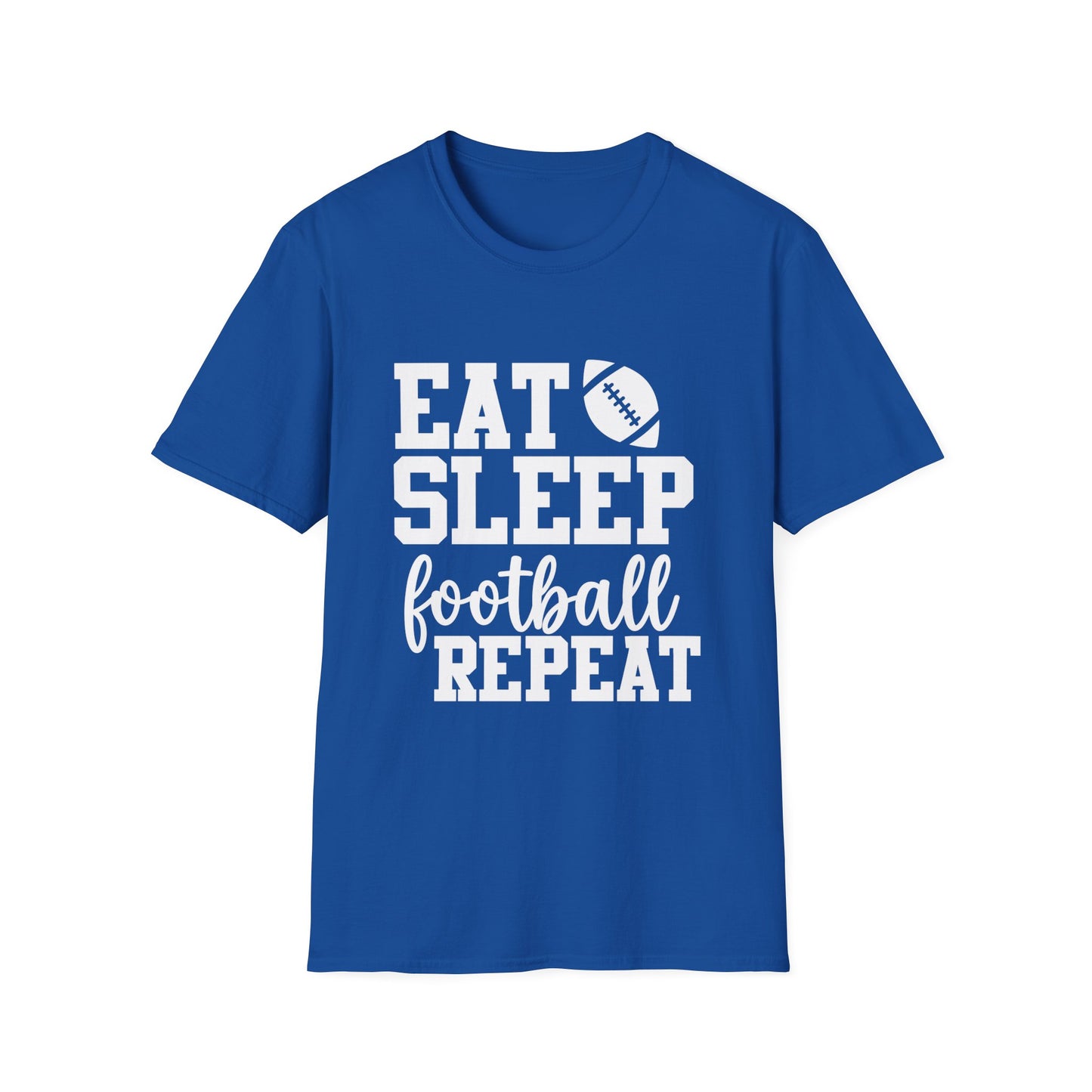 Eat Sleep Football Repeat Tee