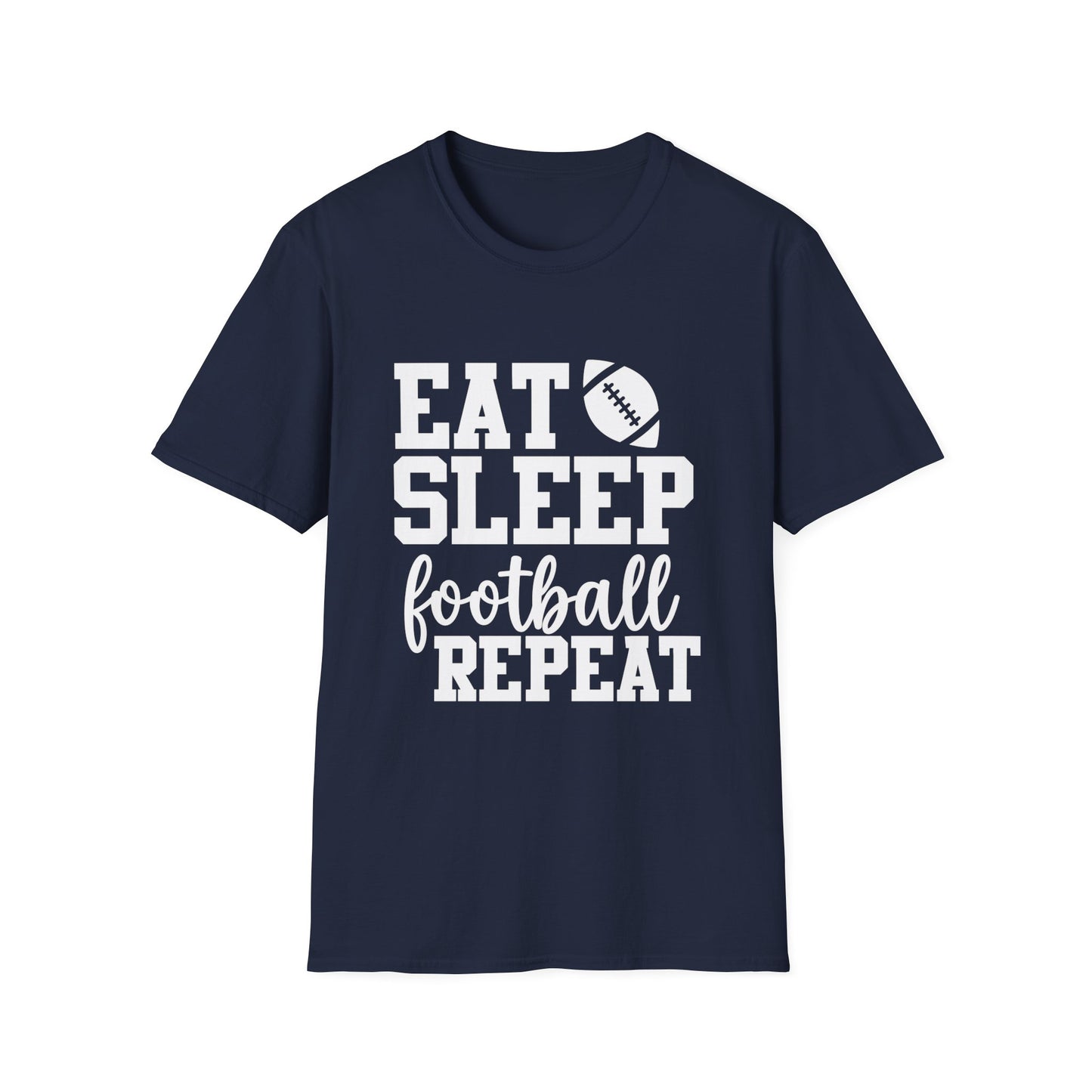 Eat Sleep Football Repeat Tee