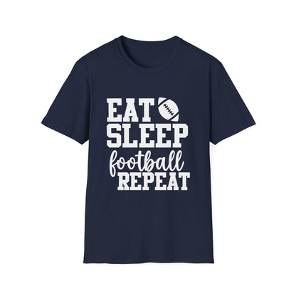 Eat Sleep Football Repeat Tee