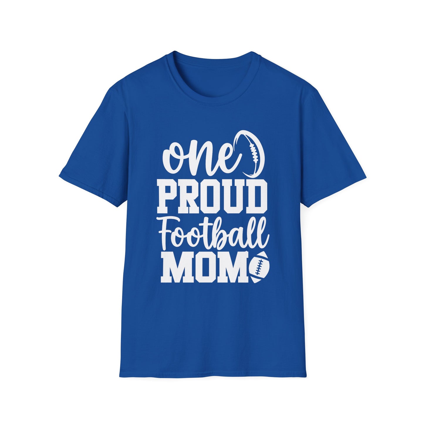 One Proud Football Mom Football Tee