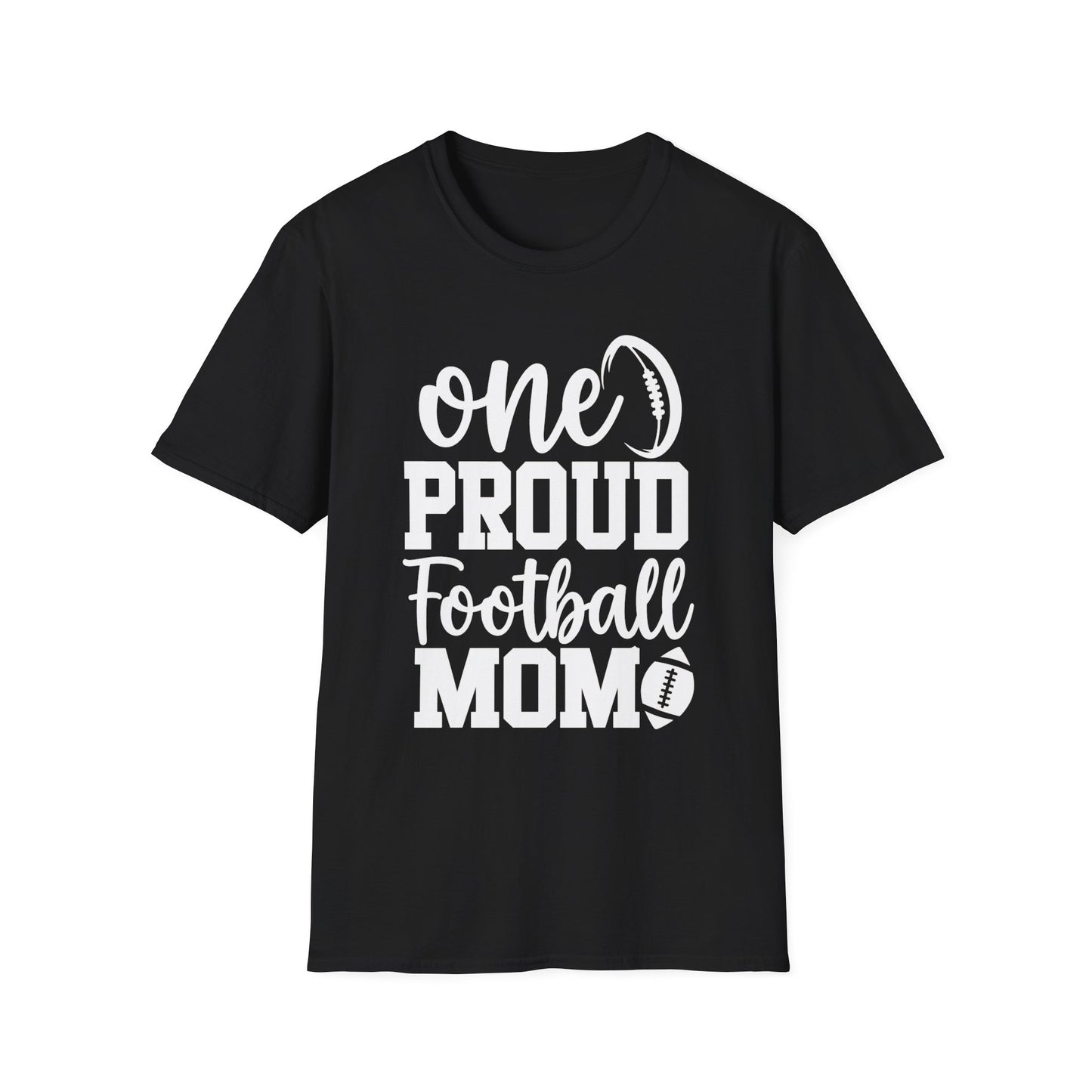 One Proud Football Mom Football Tee