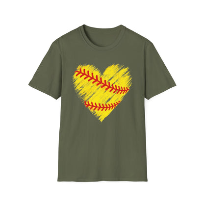 Softball Heart Tee