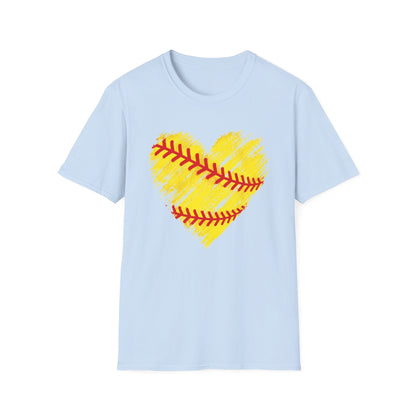 Softball Heart Tee
