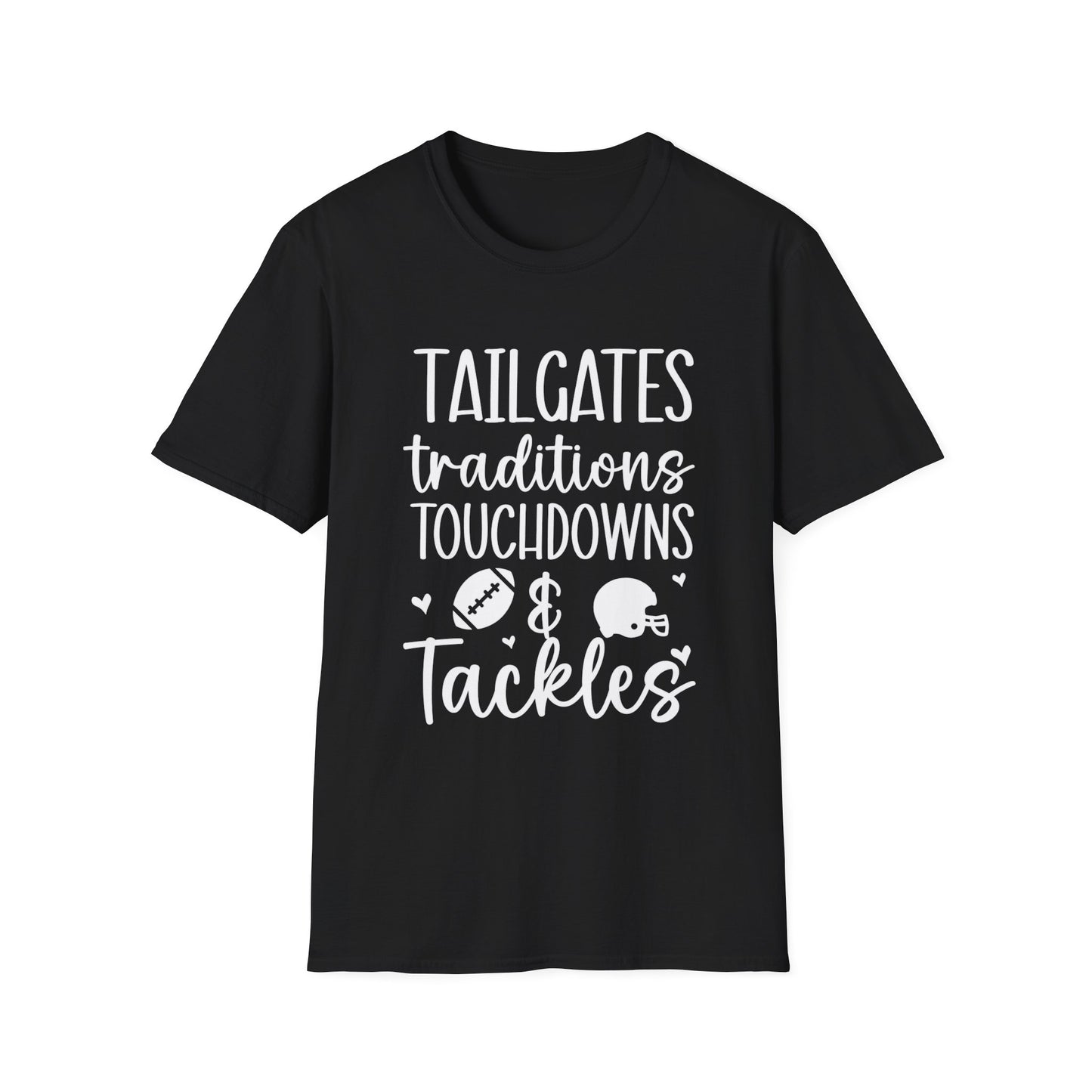 Tailgates Traditions Touchdowns Football Tee