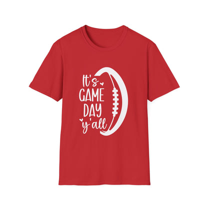 It's Game Day Y'all Football Tee