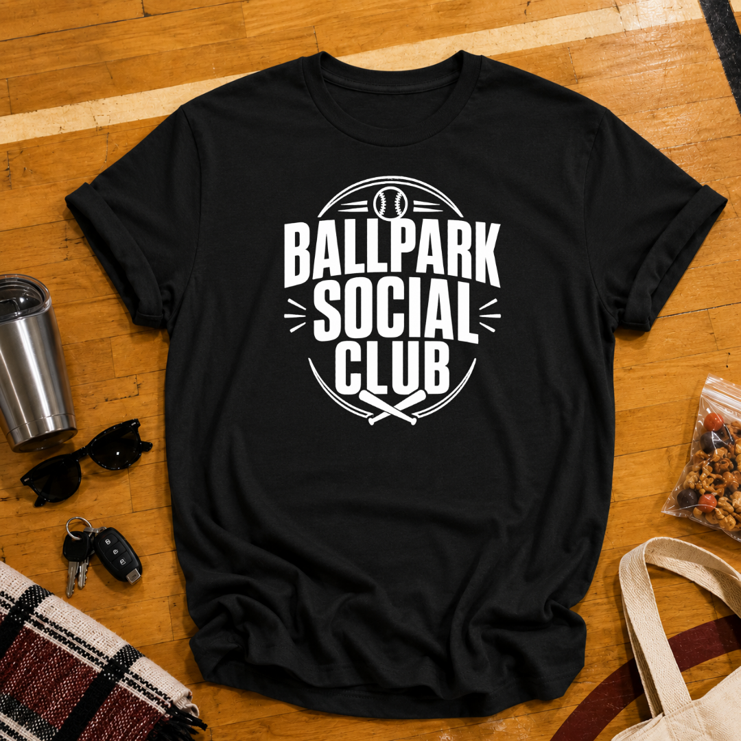 Ballpark Social Club Baseball Tee