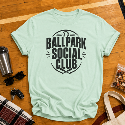 Ballpark Social Club Baseball Tee